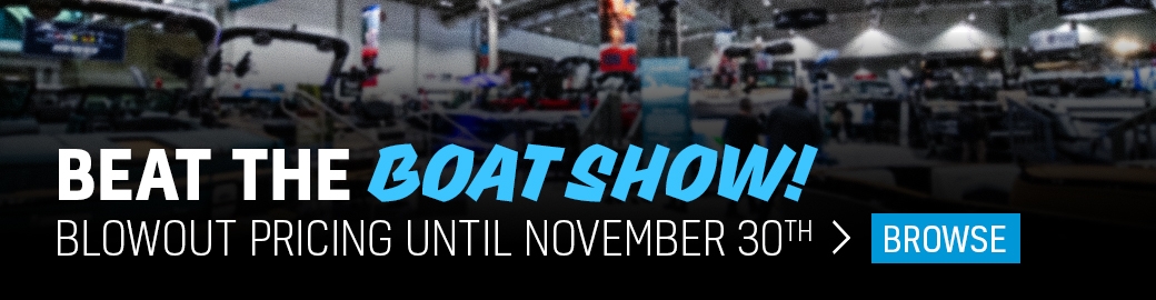 beat the boat show banner