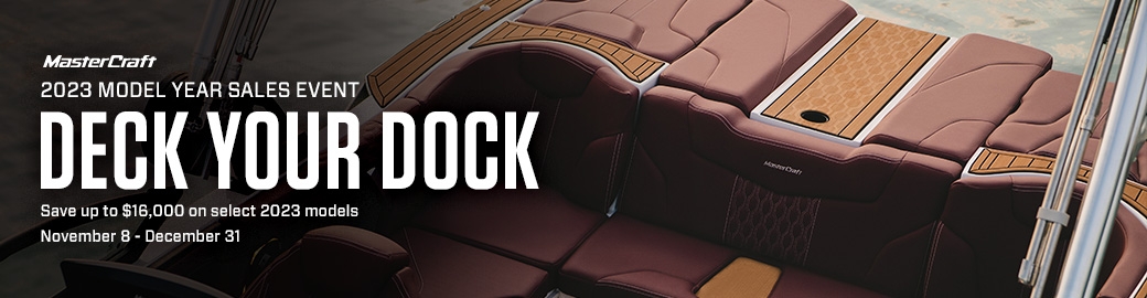 Deck your Dock banner ad