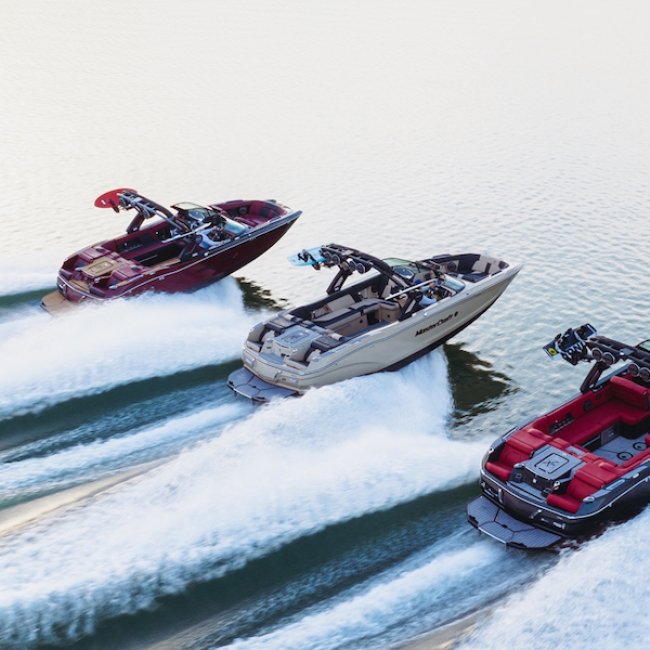 MasterCraft surf boat fleet
