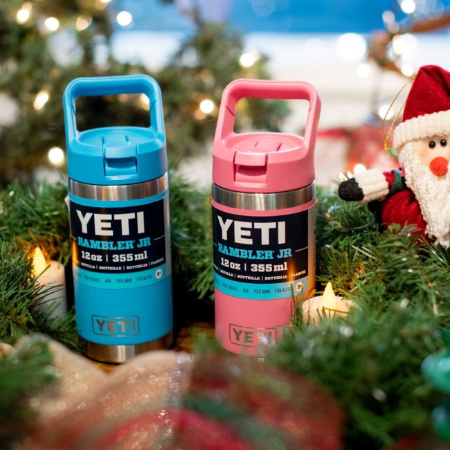 Yeti Christmas product staging