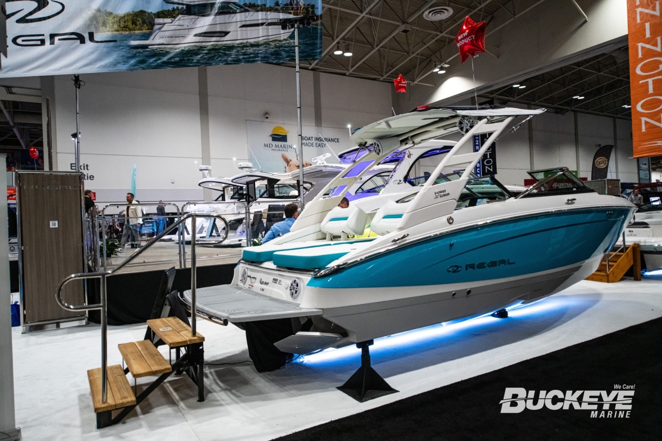 regal boats LS4 Surf at the toronto international boat show