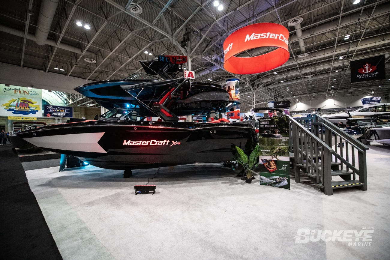 mastercraft surfboats at the toronto international boat show