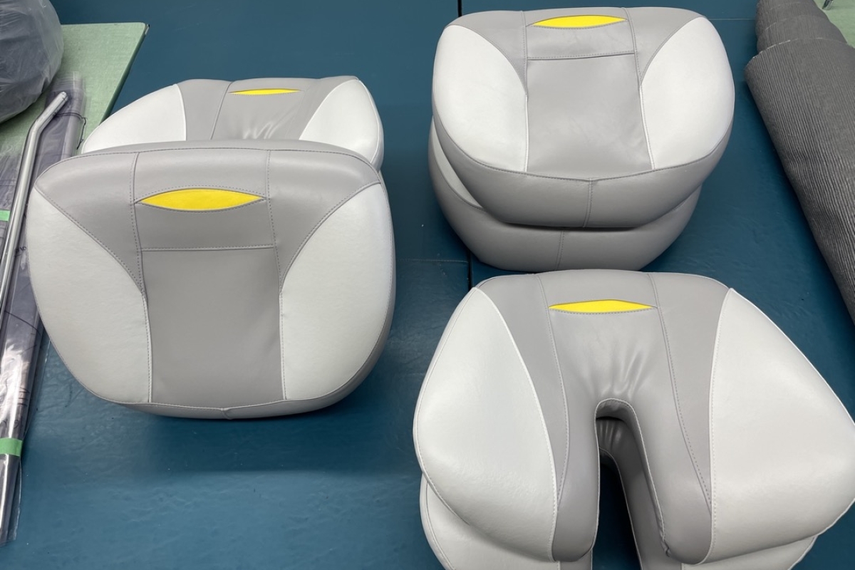 New jet boat seats