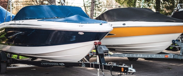 boats ready to be picked up at buckeye marine